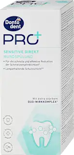 Ustna voda Pro+ Sensitive Direkt, 400 ml