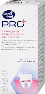 Ustna voda za občutljive in razdražene dlesni PRO+ Probiotik Aktiv, 400 ml