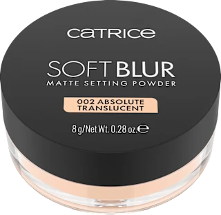 Utrditveni puder Soft Blur, 002 Absolute Translucent, 8 g