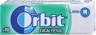 Žvečilni gumiji Eucalyptus, 10 kos