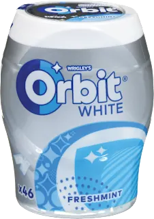 Žvečilni gumiji White Freshmint, 46 kos