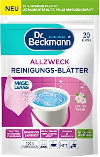 Večnamensko čistilo za tla v lističih Spring Fresh, 20 kos