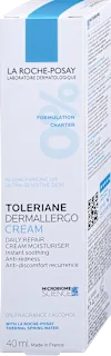 Vlažilna dnevna krema za obraz Toleriane Dermallergo, 40 ml
