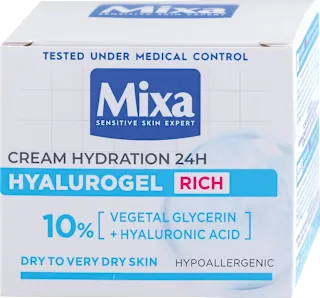 Vlažilna krema Hyalurogel Rich, 50 ml