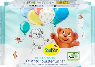Vlažni toaletni papir Ultra Sensitiv, 2 x 60, 120 kos