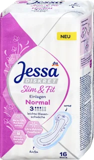 Vložki za blago inkotinenco Slim & Fit Normal, 16 kos