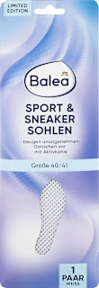 Vložki za športno obutev, beli, 40-41 (1 par), 2 kos