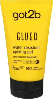 Vodoodporni gel za oblikovanje lasnih konic Glued, 150 ml
