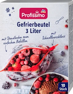 Vrečke za zamrzovanje Quick'n Fresh z zapiralom, 3 L, 10 kos