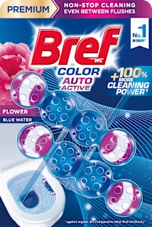WC obešanka Color Auto Active Flower, 2 kos