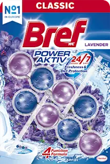 WC obešanka Power Aktiv Lavender Field, 2 kos