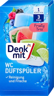 WC-osvežilec Fruity Trio – Berry, Melon, Lime, 3 kos