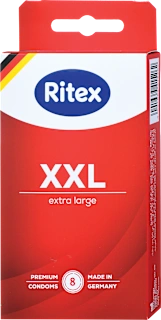 XXL kondomi, 8 kos