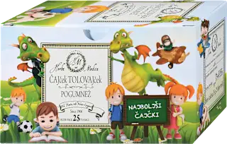 Zeliščni čaj za otroke ČAJček TOLOVAJček POGUMNEŽ, 35 g