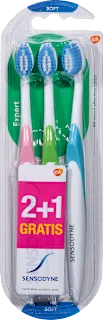 Zobna ščetka MultiCare, Soft, več različic, 3 kos