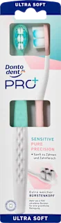 Zobna ščetka Pro+ Pure Precision, zelo mehk, 2 kos