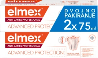 Zobna pasta Anti-Caries Professional, 2 × 75 ml, 150 ml