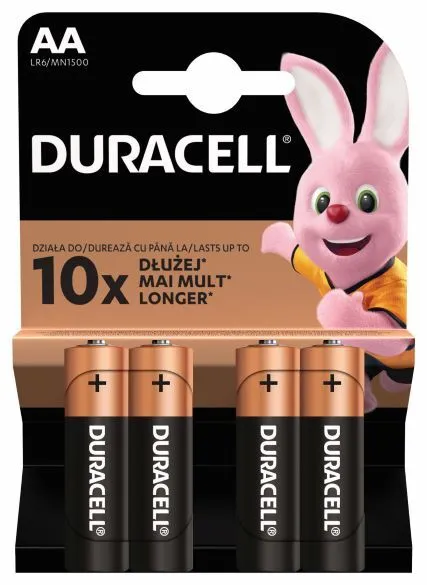 Baterije DURACELL BASIC AA/K4