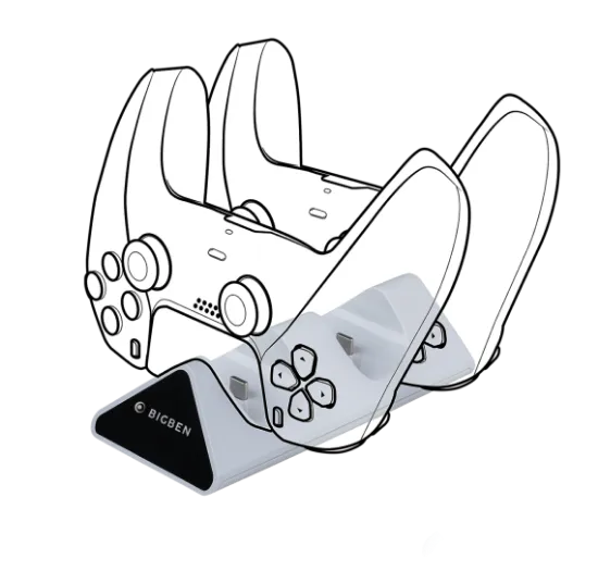 BIGBEN DVOJNI POLNILEC ZA DUALSENSE V2 (PS5)