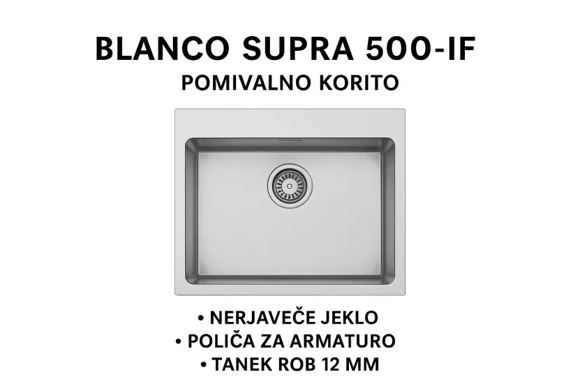 BLANCO SUPRA 500-IF - eksponat