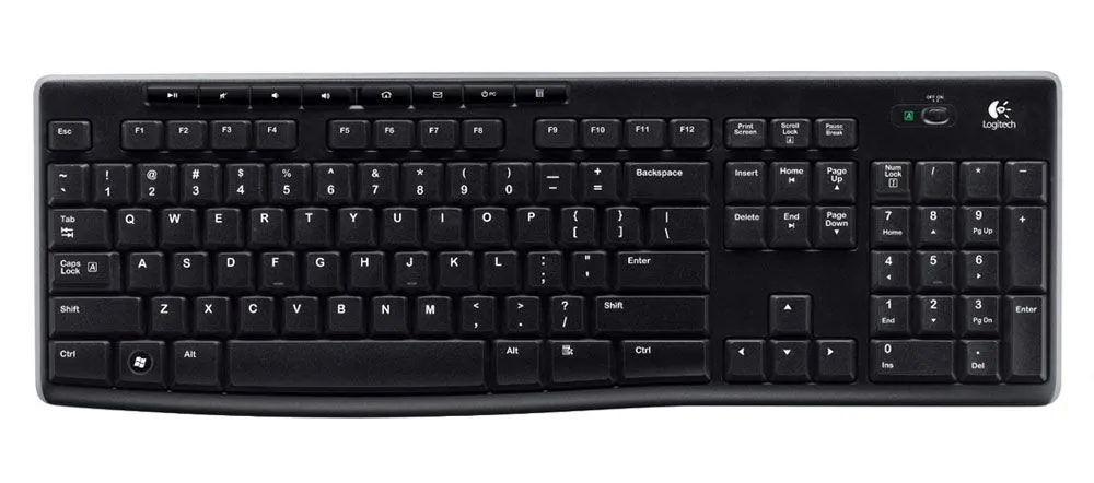 Brezžična tipkovnica LOGITECH K270 (920-003738)
