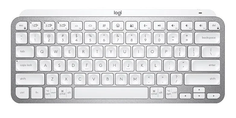 Brezžična tipkovnica LOGITECH MX Keys Mini-bela (920-010499)