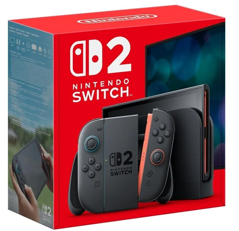 Igralna konzola NINTENDO SWITCH 2 LIGHT BLUE/LIGHT RED