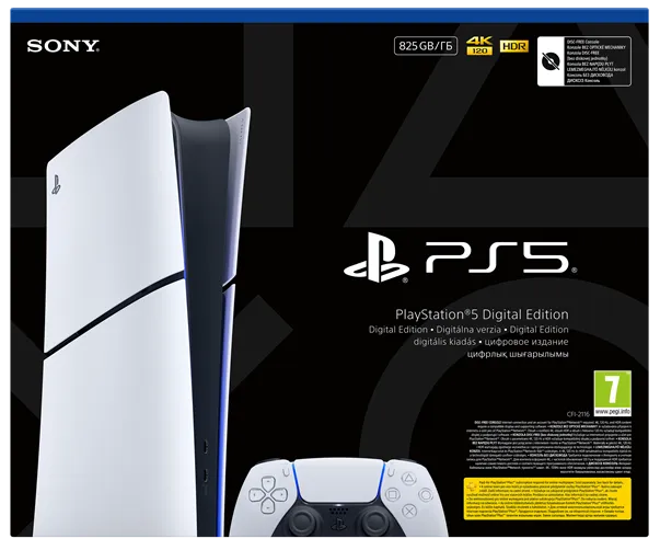 Igralna konzola PLAYSTATION 5 DIGITAL EDITION E CHASSIS 825 GB