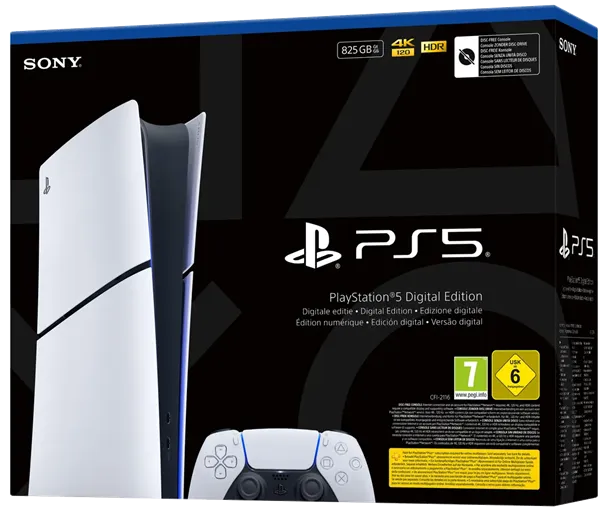 Igralna konzola PLAYSTATION 5 SLIM DIGITAL EDITION E CHASSIS 825 GB
