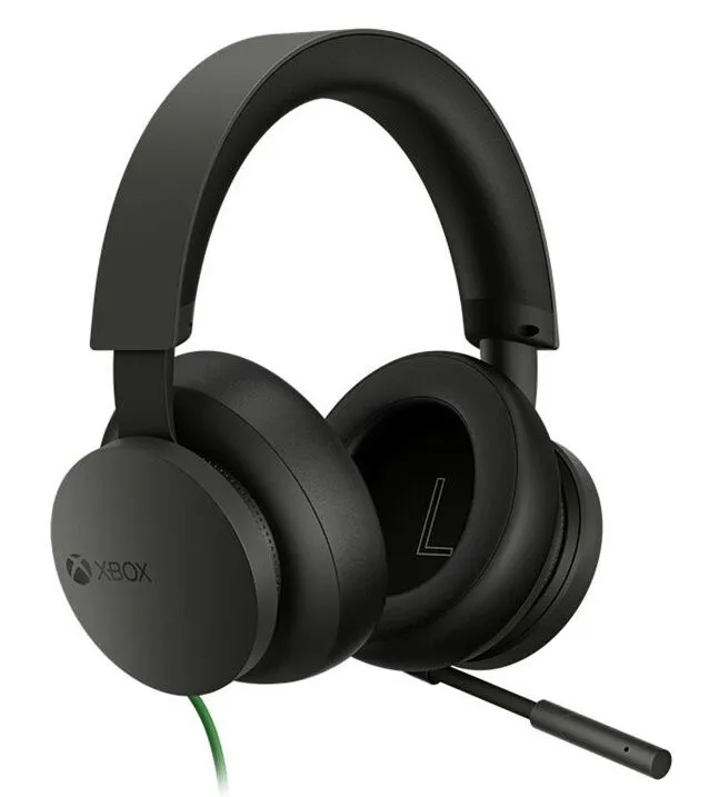 Žične Stereo slušalke za Microsoft Xbox (8LI-00017) - Črna