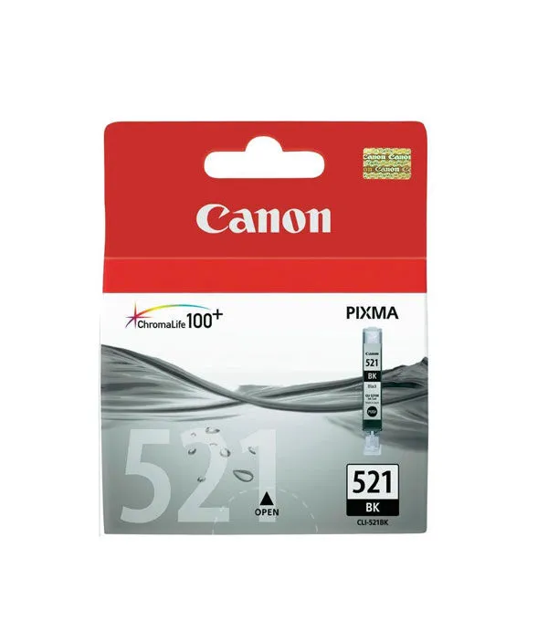 Kartuša Canon CLI-521 BK, črna