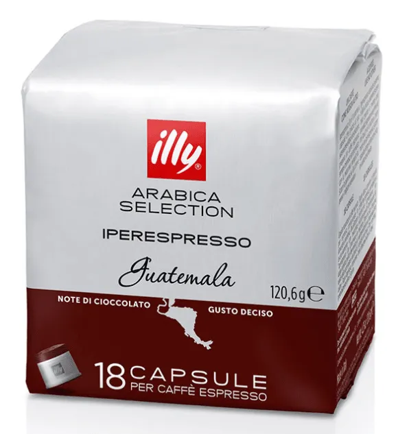 Kava v kapsulah ILLY CUBE MONO GUATEMALA