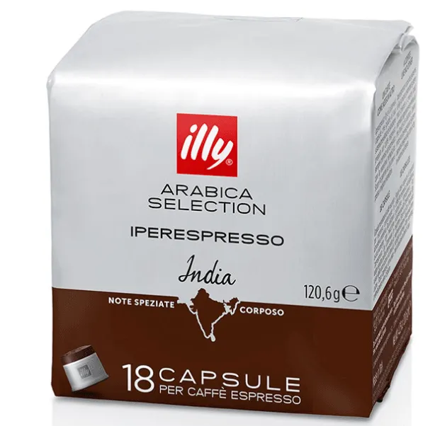 Kava v kapsulah ILLY CUBE MONO INDIA
