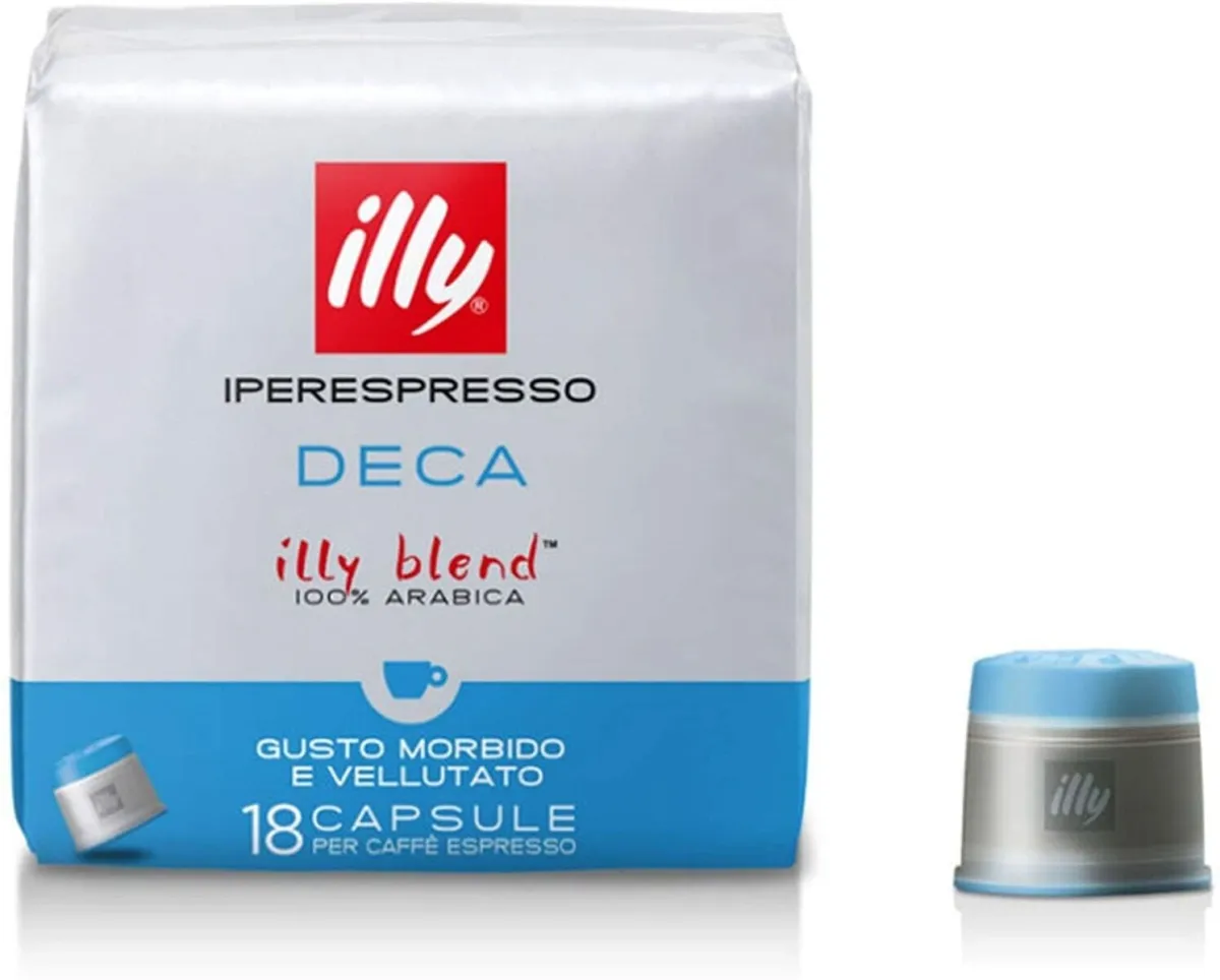 Kava v kapsulah ILLY DECAFFE CUBE