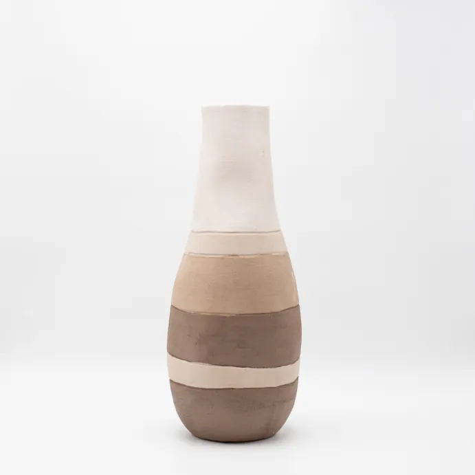 Keramična vaza EKRU - 18 cm