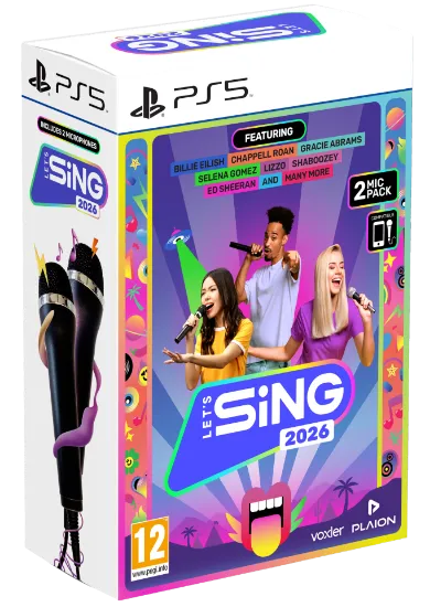 Let's Sing 2026 + 2 Mic Pack (PS5)