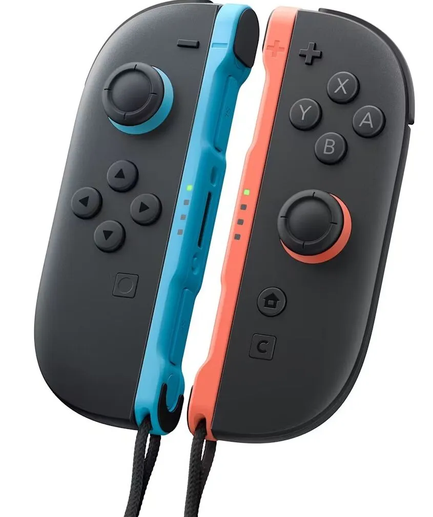Levi in desni krmilnik NINTENDO SWITCH 2 JOY-CON (LEFT LIGHT BLUE/RIGHT LIGHT RED)