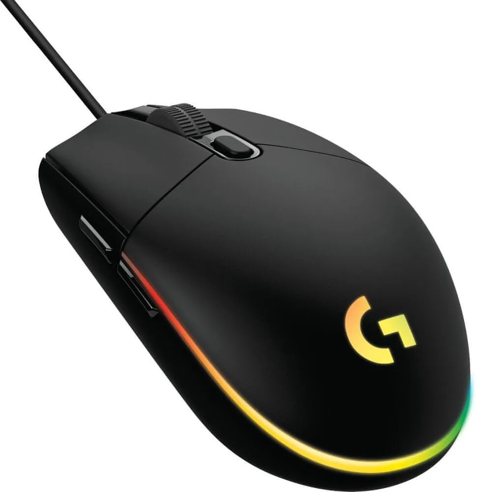 Miška LOGITECH G102 LIGHTSYNC - Črna