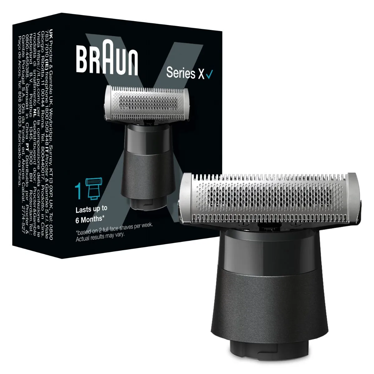 Nadomestna glava BRAUN XT20