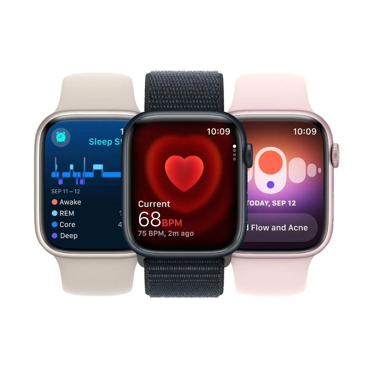 Pametna ura APPLE Watch S9 GPS (41 mm / Small-Medium)