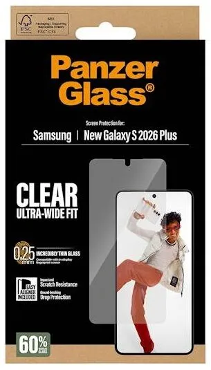 PANZERGLASS Galaxy S26plus UWF zaščitno steklo
