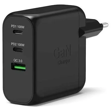 Polnilec PORT Designs 100W GaN USB‑C + kabel 2 m (902100EPEU)