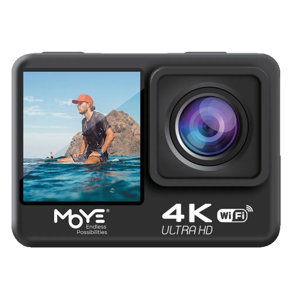 Športna kamera MOYE VENTURE 4K DUO ACTION CAMERA
