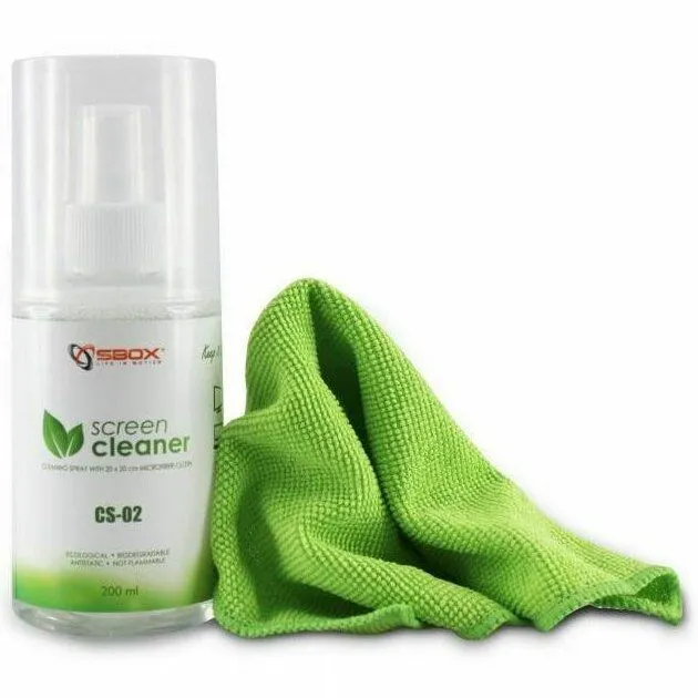 S-BOX CS-02 200ml čistilo za zaslon