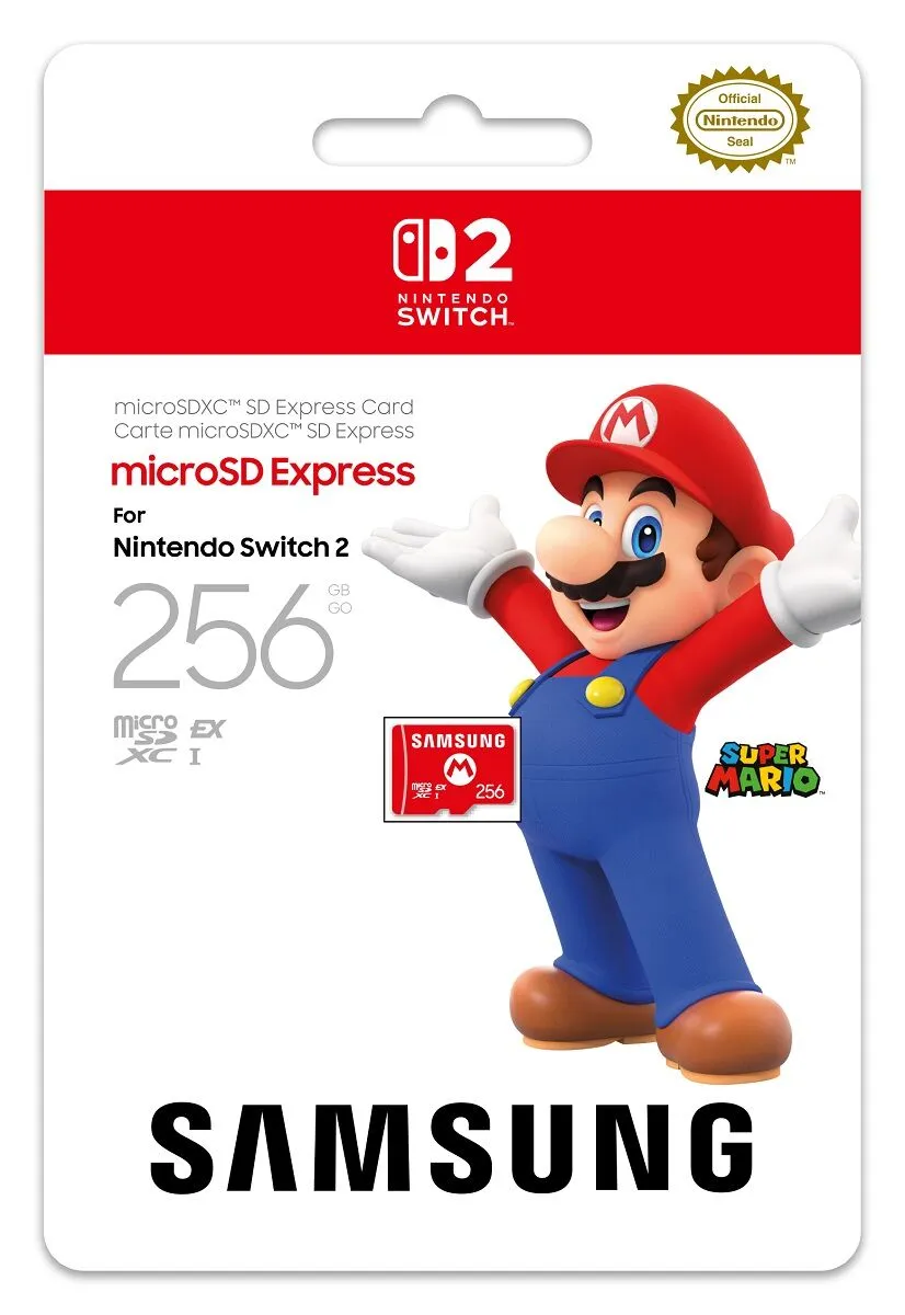 Samsung microSD Express za Nintendo Switch 2
