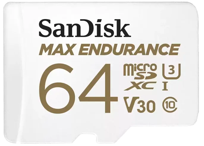 Spominska kartica SanDisk MAX Endurance microSDXC 64GB C10 U3 V30 z adapterjem