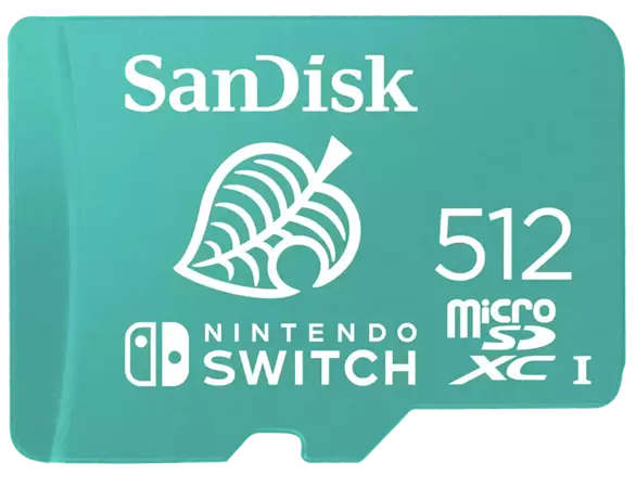 Spominska kartica SanDisk Nintendo Switch microSDXC 512GB UHS-I (100/90 MB/s) – SDSQXAO-512G-GNCZN