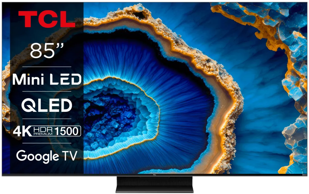 TCL 85C805 MiniLED Google TV sprejemnik - EKSPONAT