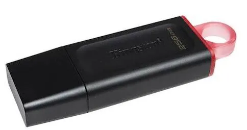 USB disk Kingston DataTraveler Exodia 256 GB USB 3.2 Gen 1, črn (DTX/256GB)