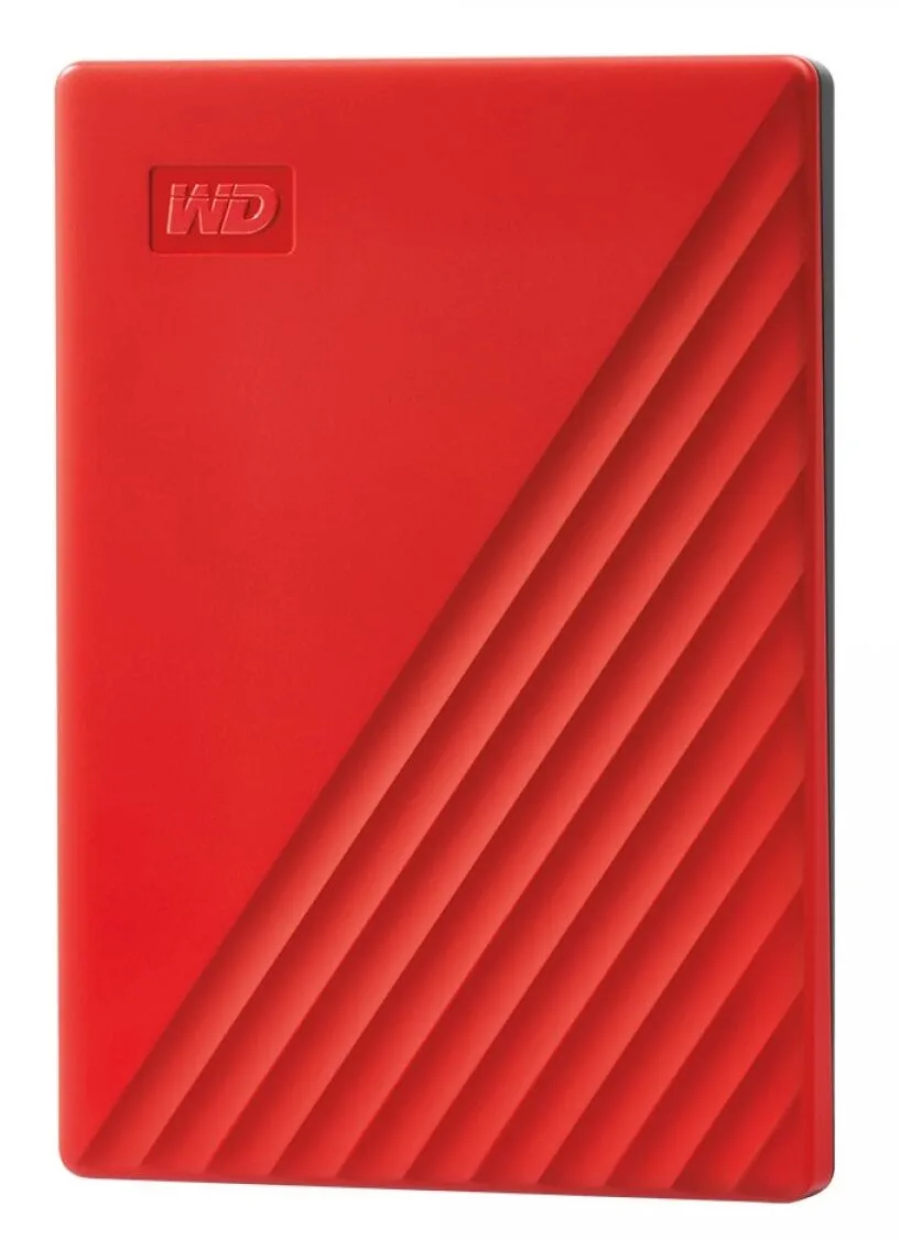 Zunanji disk WD My Passport 2TB USB 3.0, rdeč